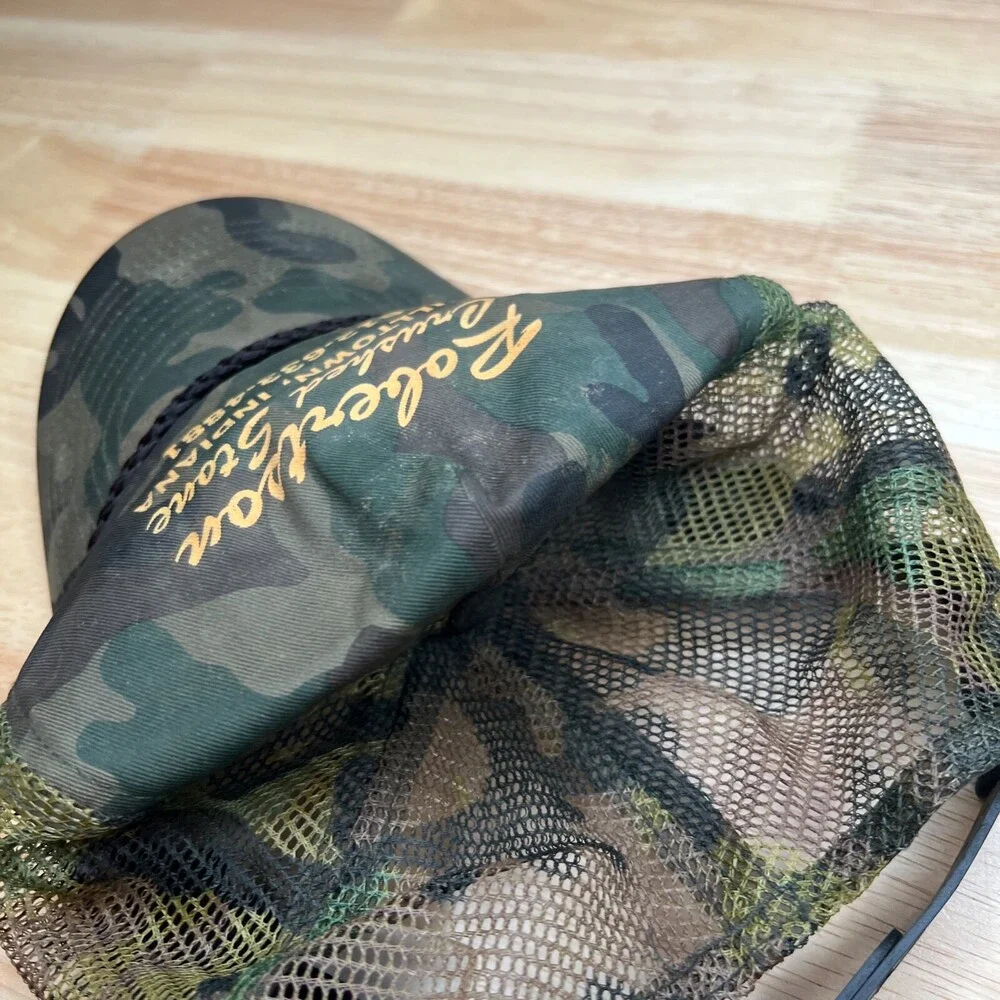 Cobra Cap Indiana Hat Mens Adjustable Green Snapback‎ Baseball Cap Construction